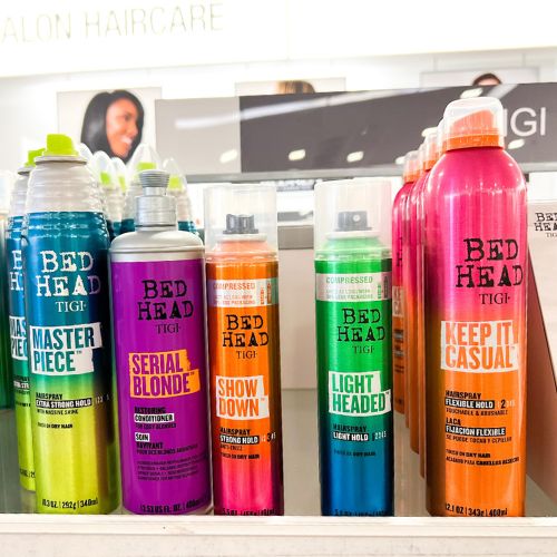 bed head styling products - hairspray