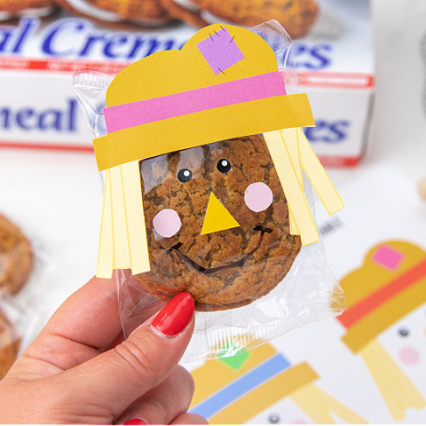 scarecrow oatmeal cream pie free printable