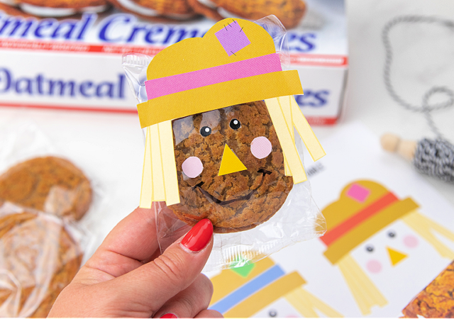 scarecrow oatmeal cream pie free printable