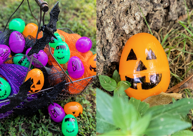 Monster Egg Hunt Halloween Activity for Kids
