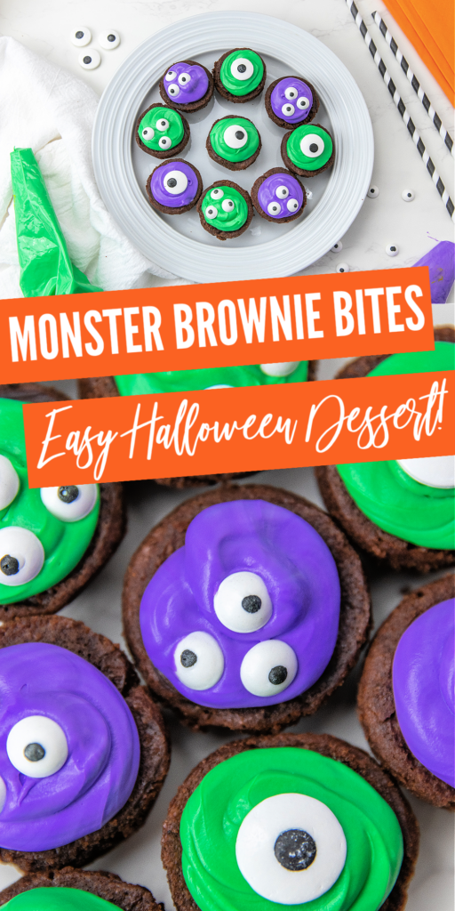 monster brownie bites pinterest