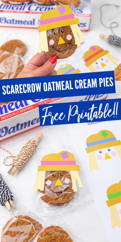 scarecrow oatmeal cream pie free printable pinterest 