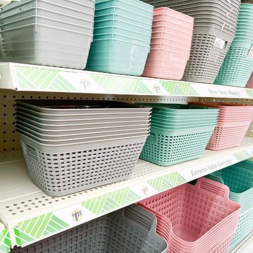 Best-Rite Plastic Storage Tubs - 2 Colors