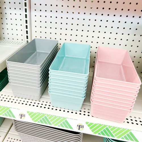 NEW Dollar Tree Storage Baskets Only $1.25, Choose From a Variety of  Colors & Styles!
