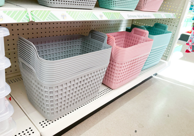 Where to Find Cheap Storage Bins and Baskets