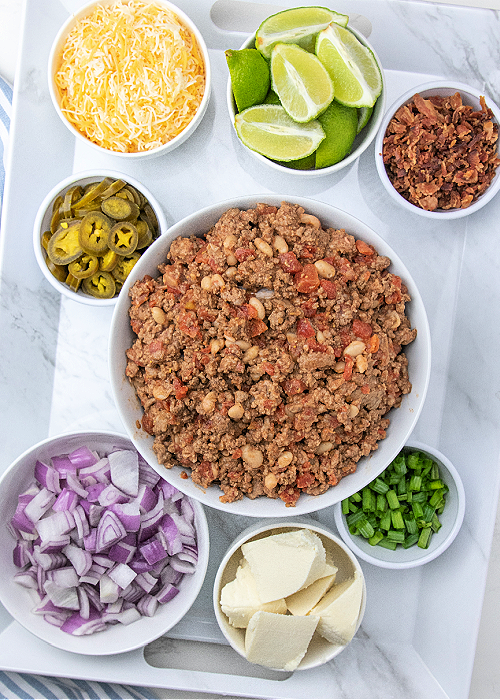 how to make a chili board