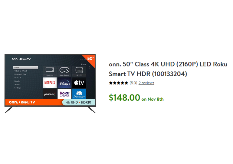 Black Friday Walmart Deals 2023 TV deals