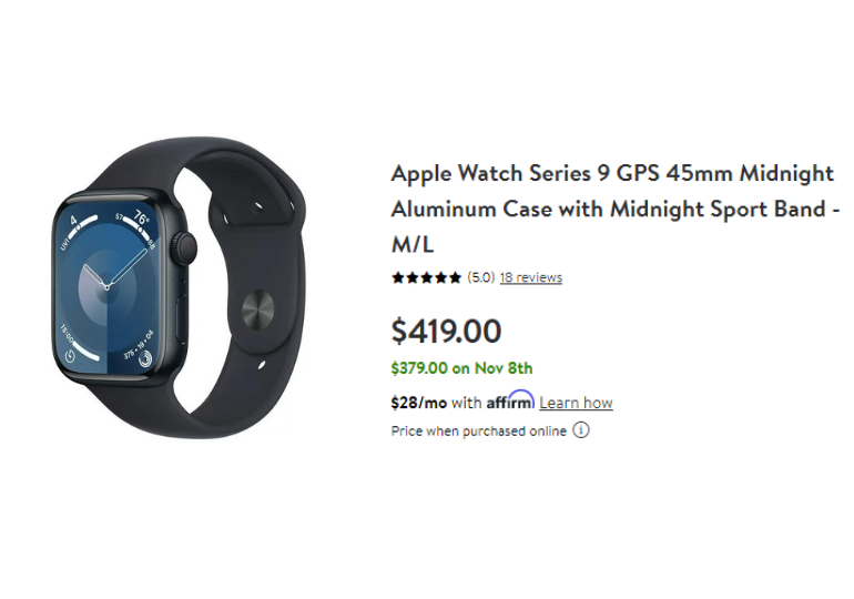 Black Friday Walmart Deals 2023 Apple Watch