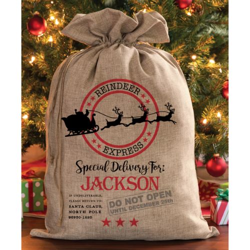 Personalized Santa Sacks on Sale