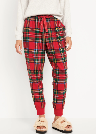 flannel joggers