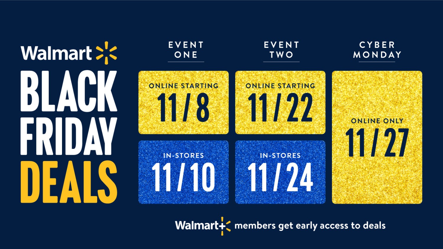 Walmart Black Friday Schedule