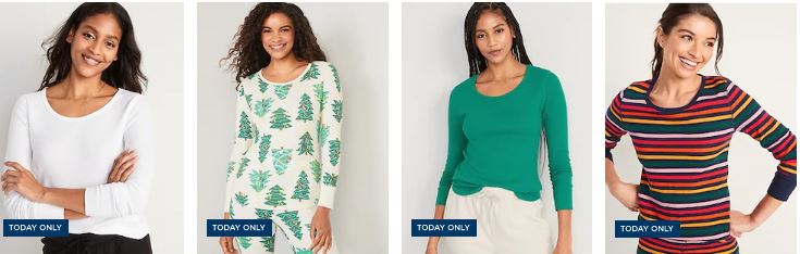 old navy thermal tees