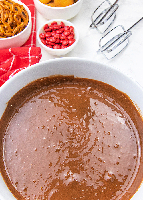 cupcake batter in a bowl