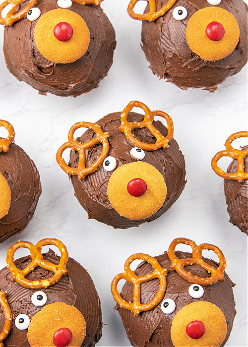 reindeer cupcakes