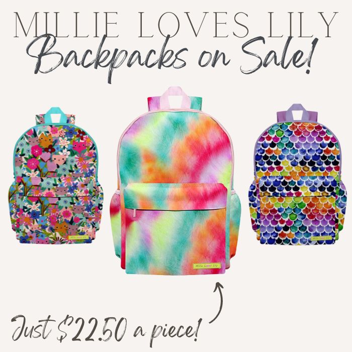 Millie Loves Lily Backpacks