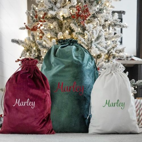 Personalized Santa Bag