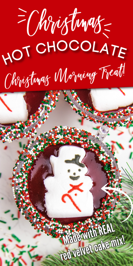 christmas hot chocolate pinterest