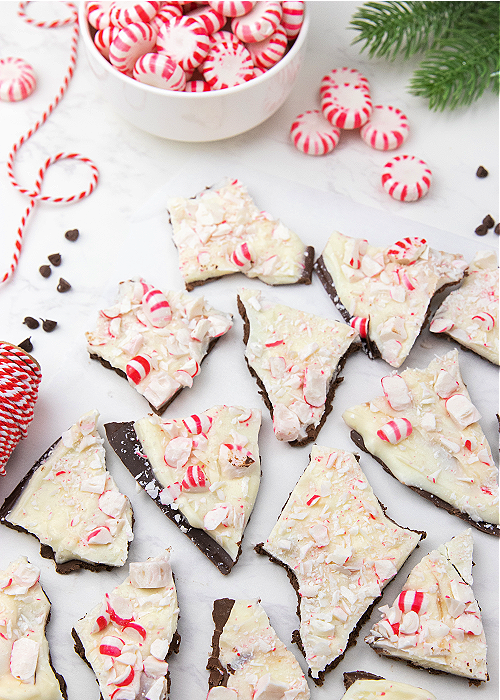 peppermint bark copycat