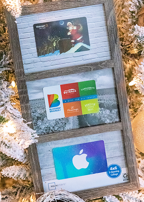 creative ways to give gift cards