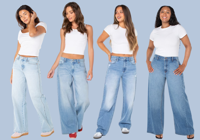 celebrity-pink-wide-leg-jeans