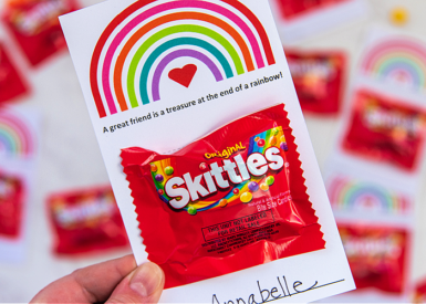 Skittles Valentine Printable - Passion For Savings