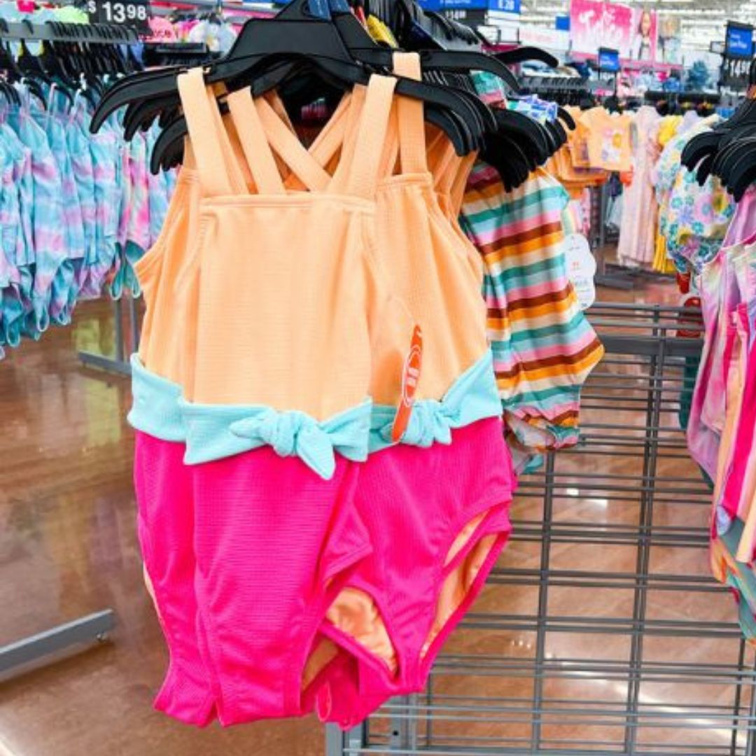 Walmart Girl's One-Piece Swimsuit
