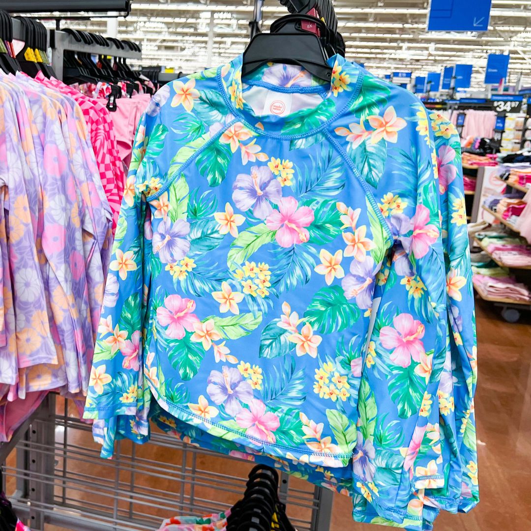 Walmart Girl's Rashguard