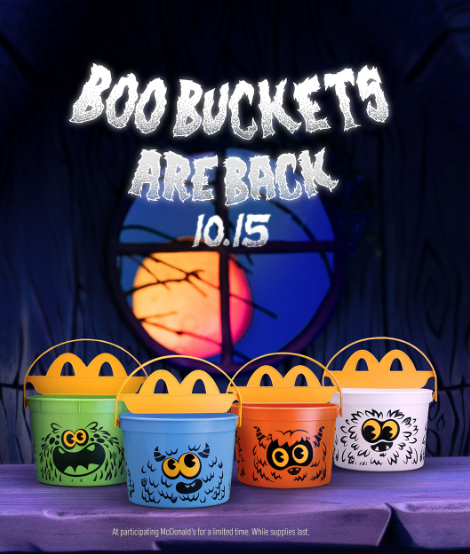 mcdonalds boo buckets