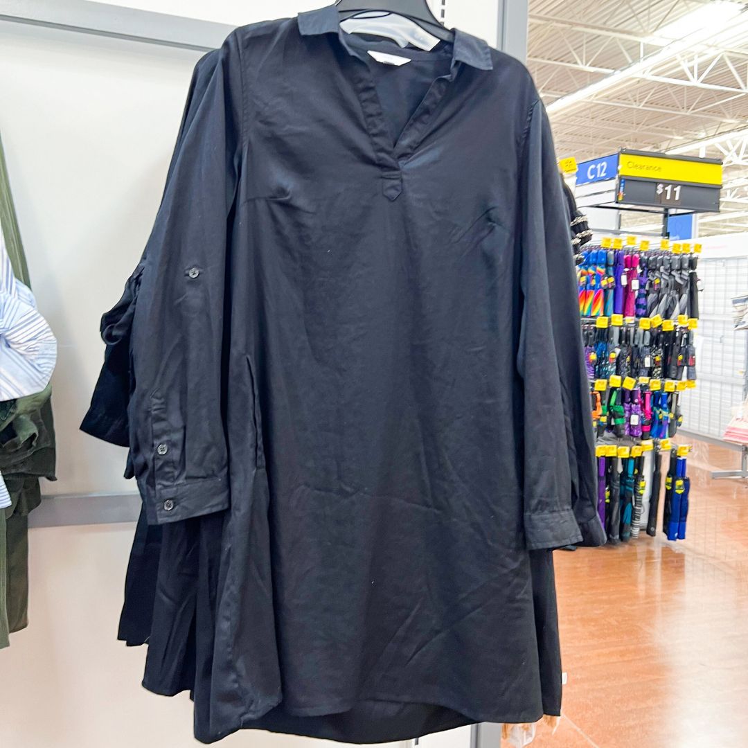 Black Walmart Shift Dress