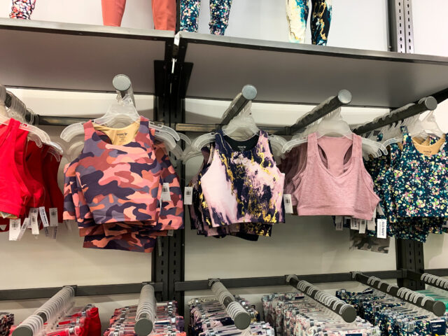 old navy sports bras