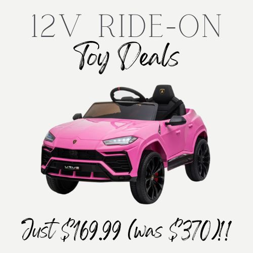 Best 12V Kids Ride On Toys Deals