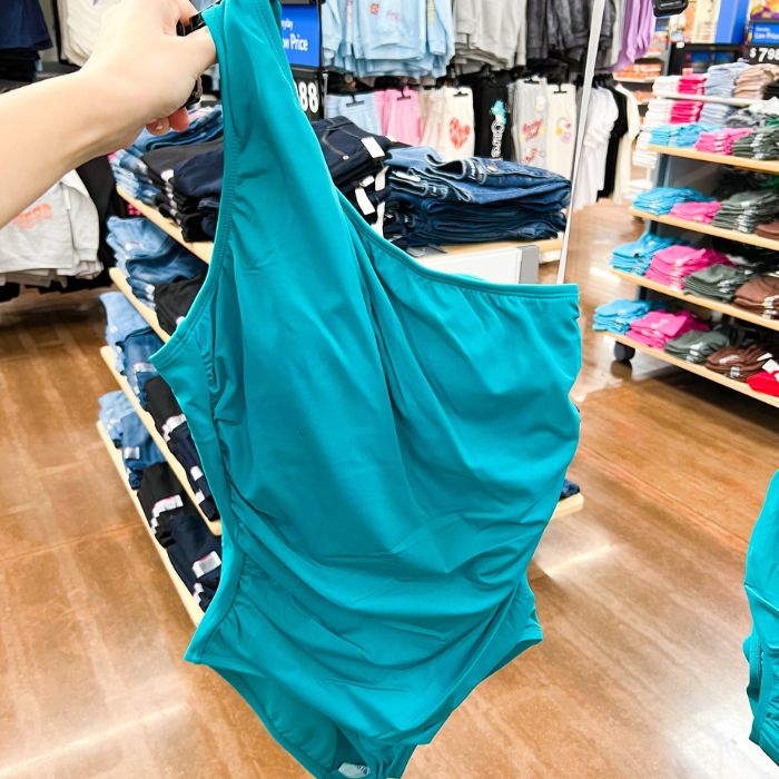 walmart one shoulder swimsuit 