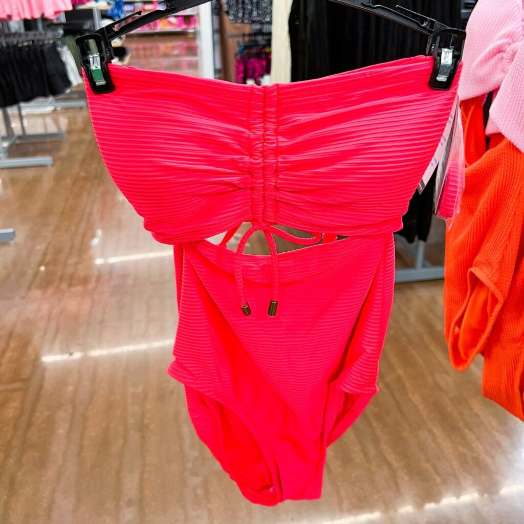 time & true pink one piece