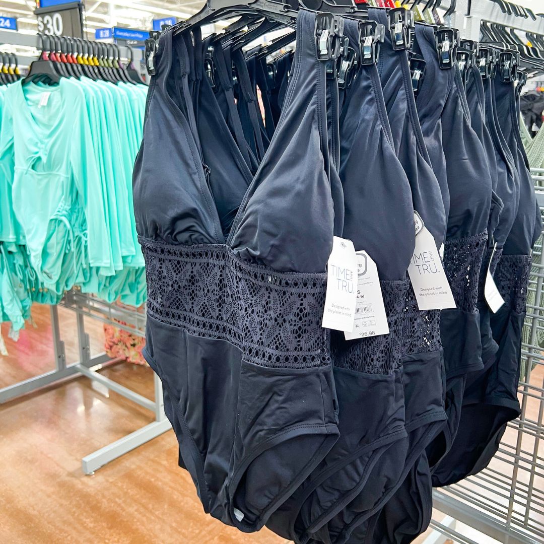 Black One Piece Swimsuit