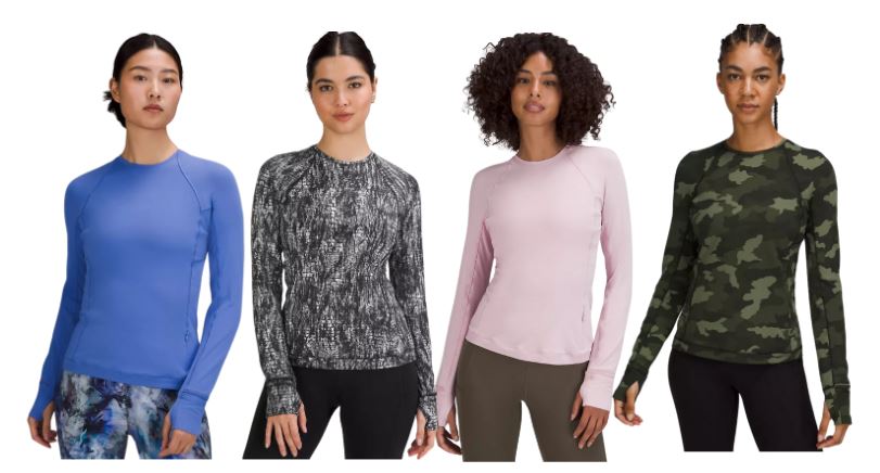 lululemon run shirts
