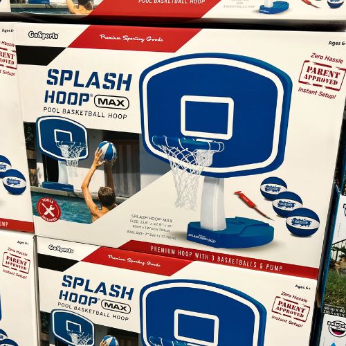 Pool Basketball goal