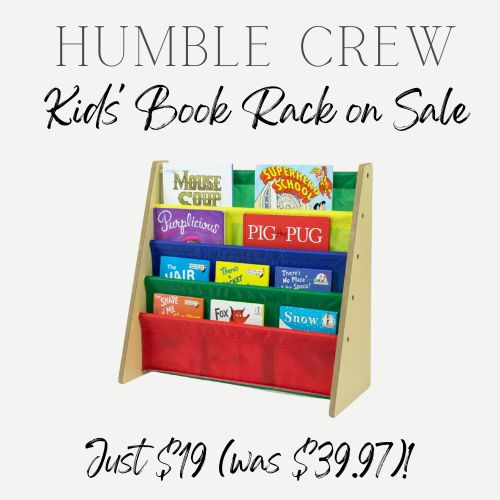 Humble Crew Kids Book Rack