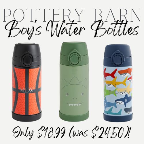 Pottery Barn Water Bottles