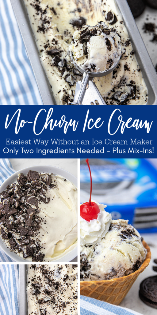 how to make ice cream without an ice cream maker pinterest image