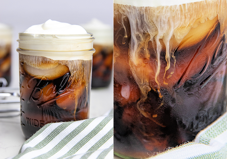 Starbucks copycat Sweet Cream Cold Foam Cold Brew recipe