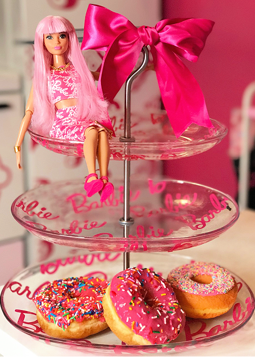 We've pulled together the BEST of Barbie Party Ideas for all occasions! From backdrops to desserts, the CUTEST ideas for your inspiration! barbie three tier tray