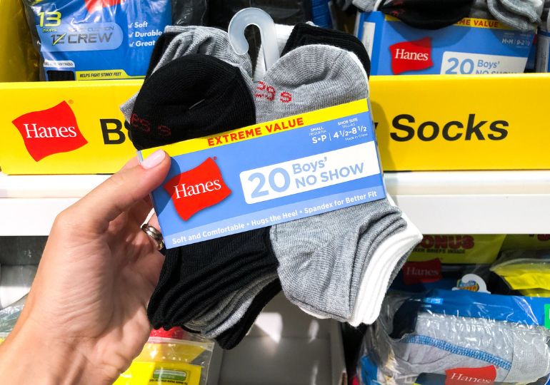 hanes socks On Sale featured