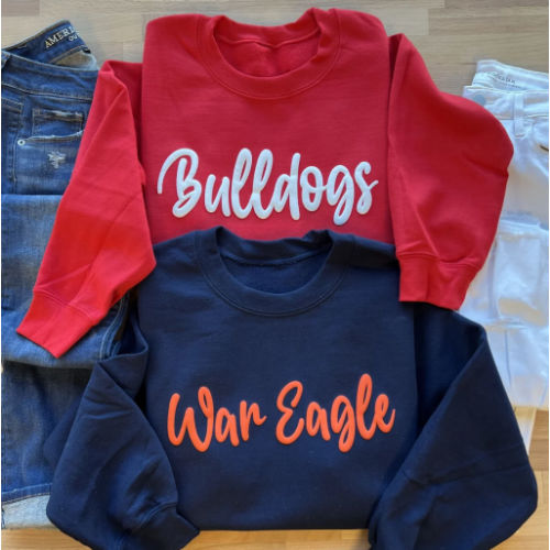 Custom Puff Team Sweatshirts