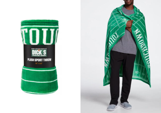 Plush Sport Throw Blankets