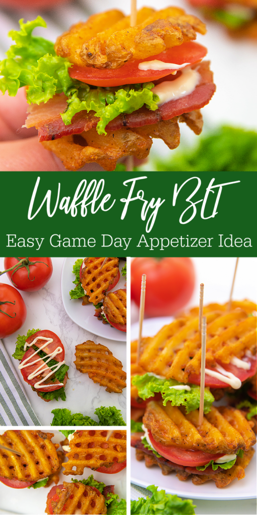 waffle fry blt pinterest image