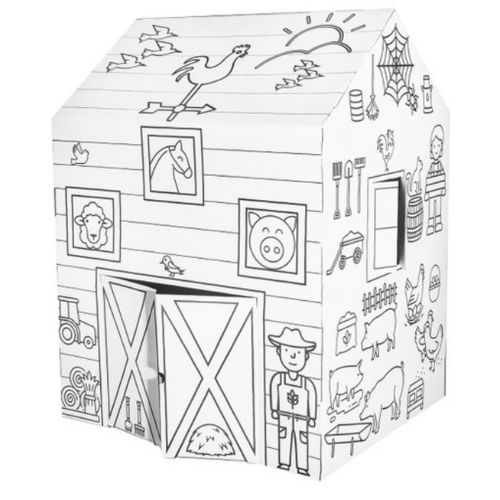 Color-Your-Own Playhouses