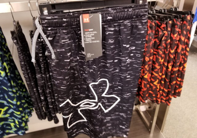 Boys Under Armour Shorts on sale!