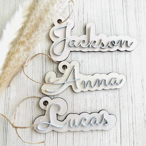 Personalized Stocking Tags