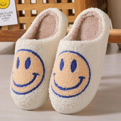 Smiley Face Slippers On Sale (1)