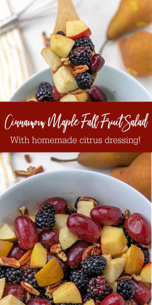 fall fruit salad pinterest image